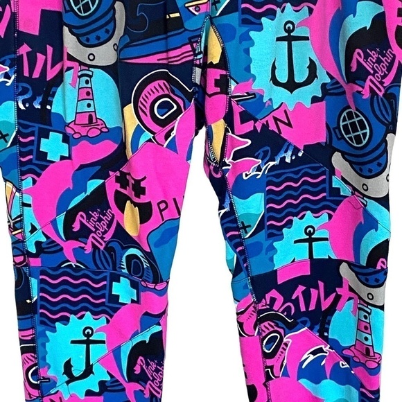 Pink Dolphin RARE Printed Jogger Sweatpants, Size 42 (US X-Large) - Picture 5 of 12